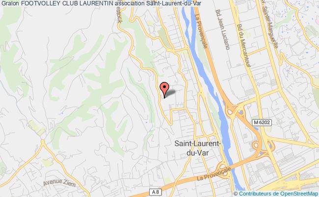 plan association Footvolley Club Laurentin Saint-Laurent-du-Var