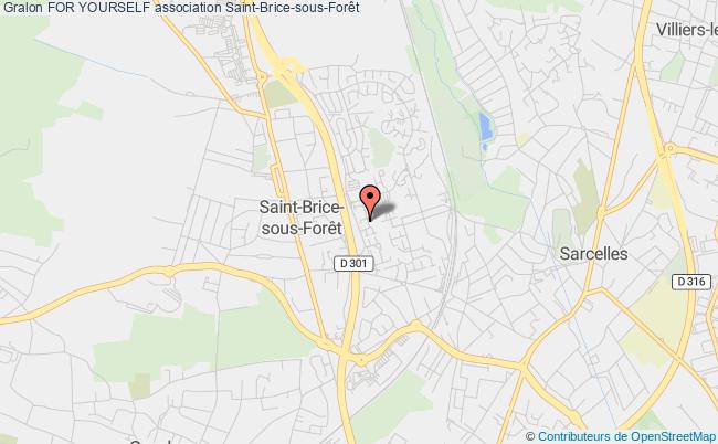 plan association For Yourself Saint-Brice-sous-Forêt