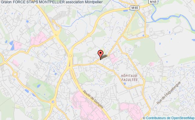 plan association Force Staps Montpellier Montpellier