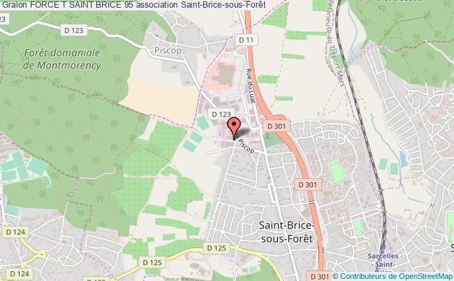 plan association Force T Saint Brice 95 Saint-Brice-sous-Forêt