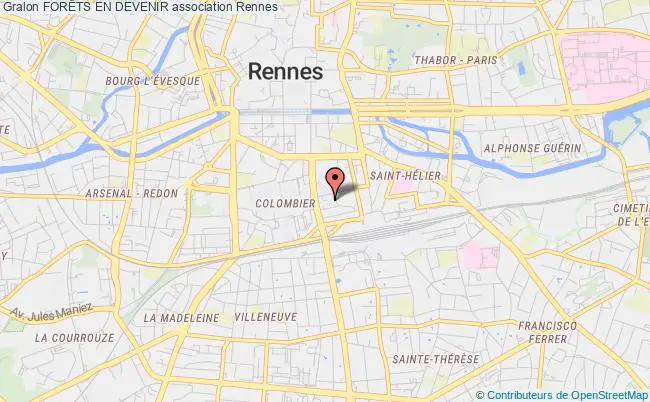 plan association ForÊts En Devenir Rennes