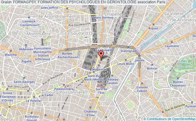 plan association Formagpsy, Formation Des Psychologues En GÉrontologie Paris