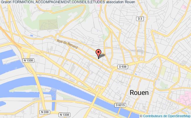 plan association Formation, Accompagnement,conseils,etudes Rouen