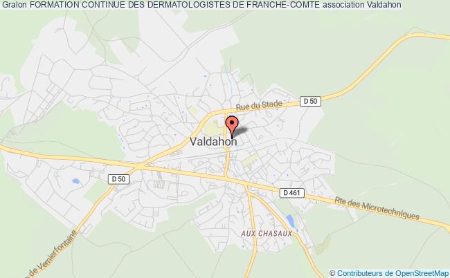 plan association Formation Continue Des Dermatologistes De Franche-comte Valdahon