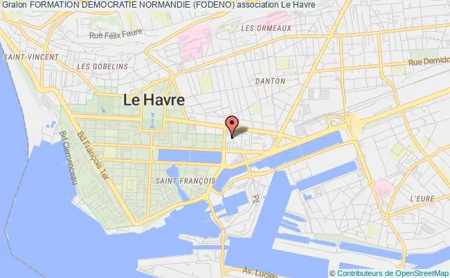 plan association Formation Democratie Normandie (fodeno) Le Havre