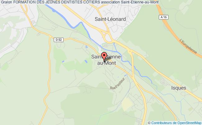 plan association Formation Des Jeunes Dentistes CÔtiers Saint-Étienne-au-Mont