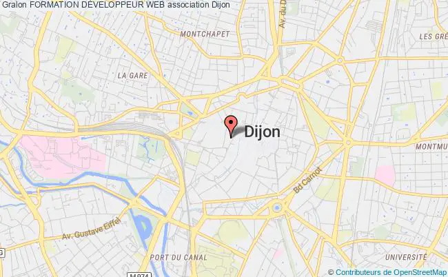 plan association Formation DÉveloppeur Web Dijon
