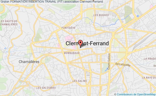 plan association Formation Insertion Travail (fit) Clermont-Ferrand