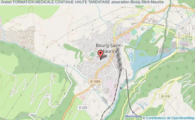 plan association Formation Medicale Continue Haute Tarentaise Bourg-Saint-Maurice