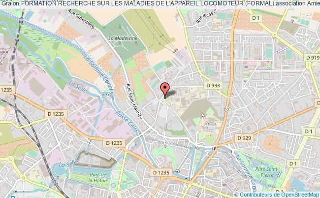 plan association Formation Recherche Sur Les Maladies De L'appareil Locomoteur (formal) Amiens