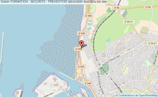 plan association Formation - Securite - Prevention Boulogne-sur-Mer