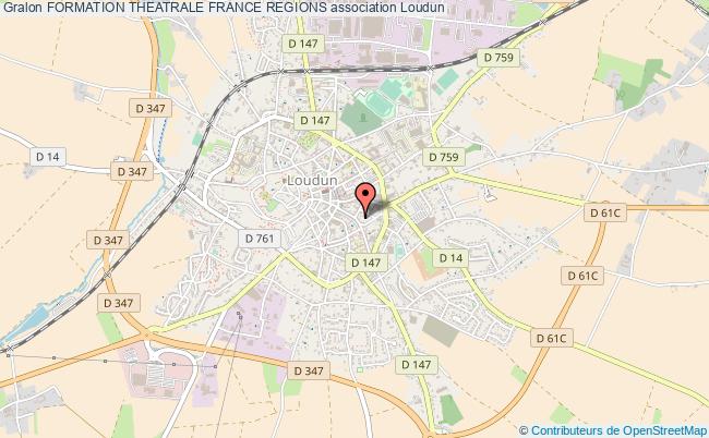plan association Formation Theatrale France Regions Loudun