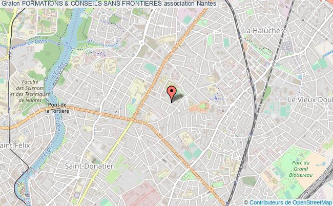 plan association Formations & Conseils Sans Frontieres Nantes