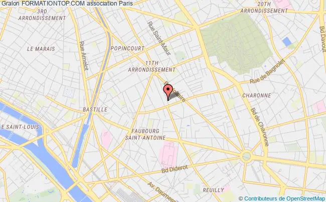plan association Formationtop.com PARIS