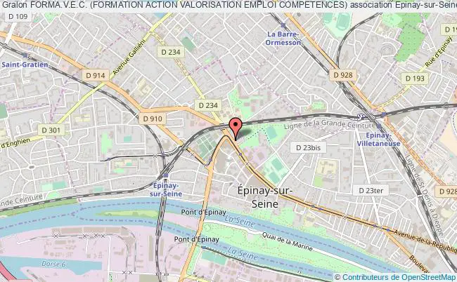 plan association Forma.v.e.c. (formation Action Valorisation Emploi Competences) Épinay-sur-Seine