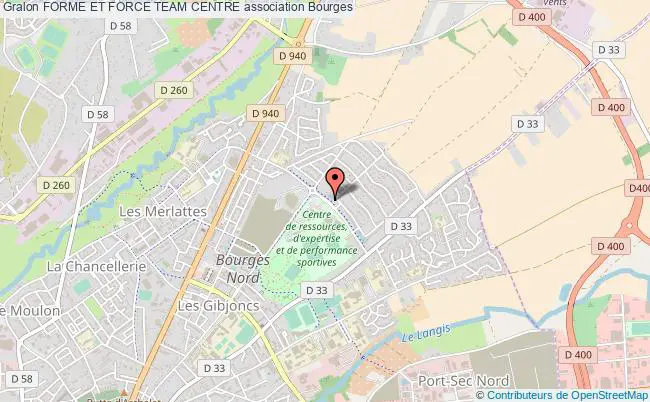 plan association Forme Et Force Team Centre Bourges