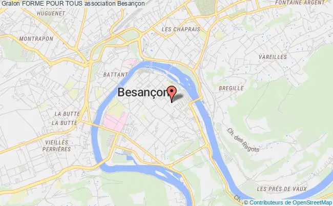 plan association Forme Pour Tous Besançon
