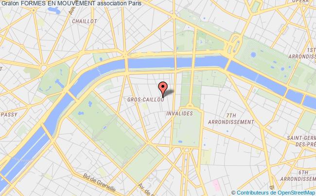 plan association Formes En Mouvement Paris 7e