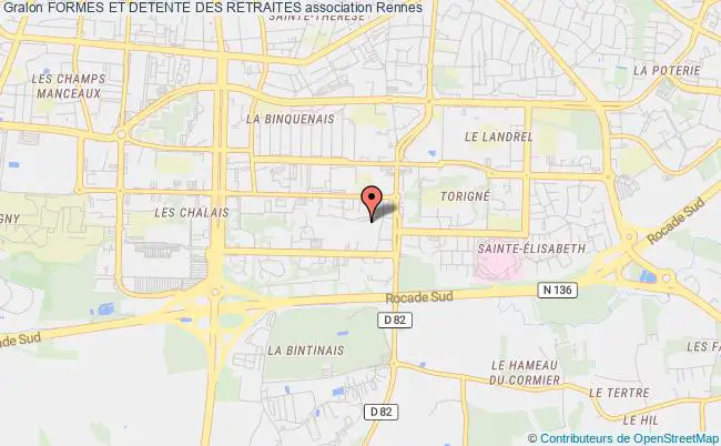 plan association Formes Et Detente Des Retraites Rennes