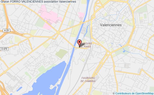 plan association Forro Valenciennes Valenciennes