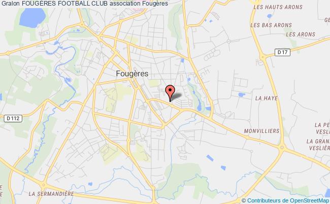 plan association FougÈres Football Club Fougères