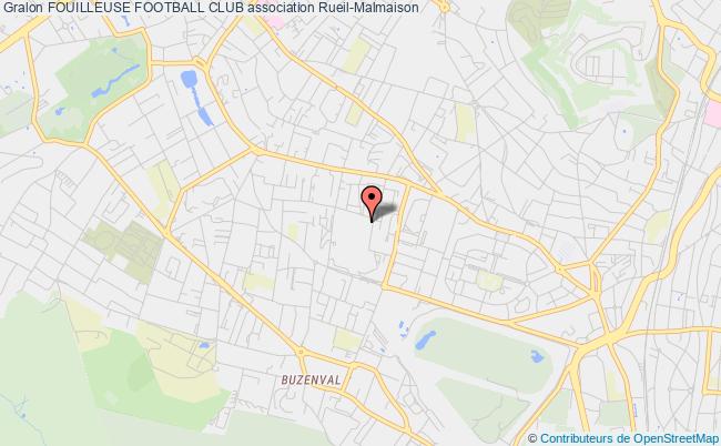 plan association Fouilleuse Football Club Rueil-Malmaison