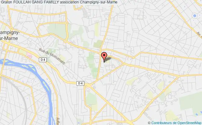 plan association Foullah Gang Familly Champigny-sur-Marne
