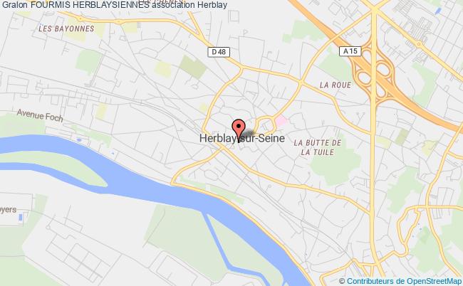plan association Fourmis Herblaysiennes Herblay-sur-Seine