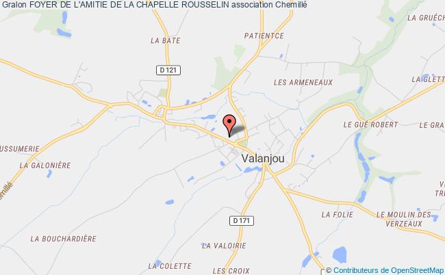 plan association Foyer De L'amitie De La Chapelle Rousselin Chemillé-en-Anjou