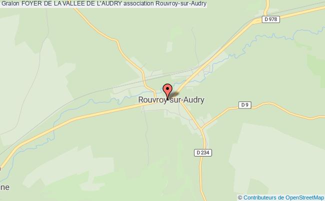 plan association Foyer De La Vallee De L'audry Rouvroy-sur-Audry