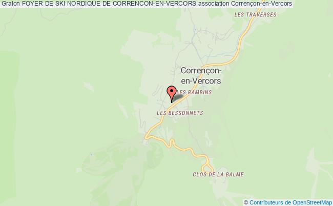 FOYER DE SKI NORDIQUE DE CORRENCON-EN-VERCORS