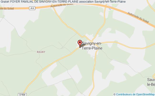 plan association Foyer Familial De Savigny-en-terre-plaine Savigny-en-Terre-Plaine