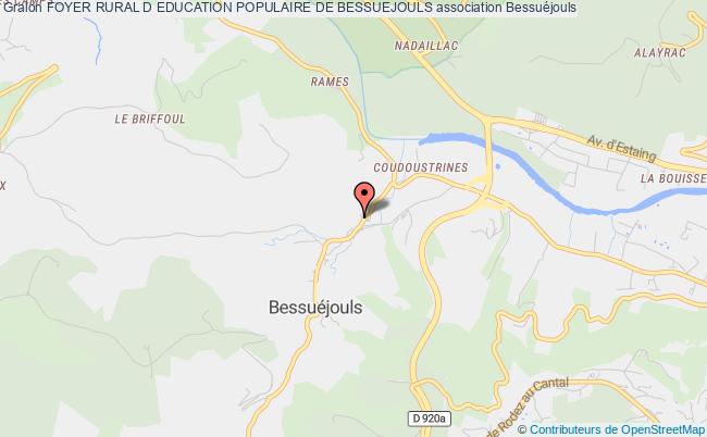 FOYER RURAL D EDUCATION POPULAIRE DE BESSUEJOULS