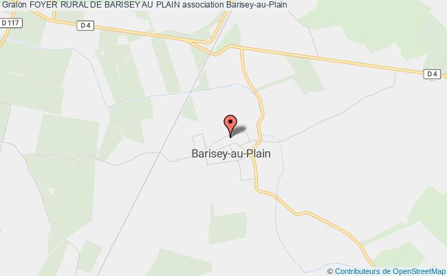 plan association Foyer Rural De Barisey Au Plain Barisey-au-Plain