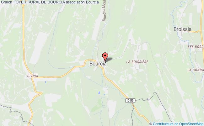plan association Foyer Rural De Bourcia Bourcia