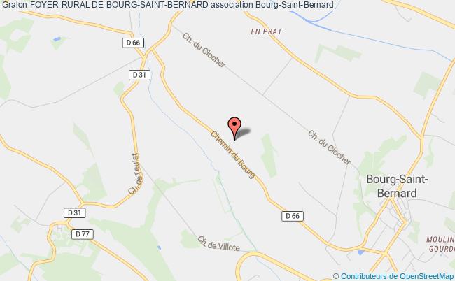 plan association Foyer Rural De Bourg-saint-bernard Bourg-Saint-Bernard