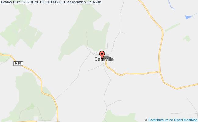 plan association Foyer Rural De Deuxville Deuxville