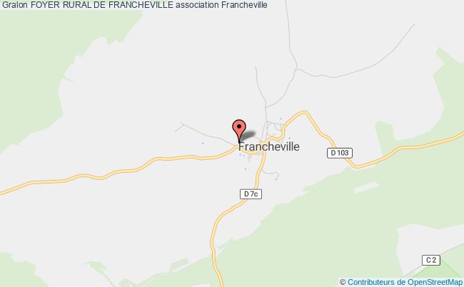 plan association Foyer Rural De Francheville Francheville