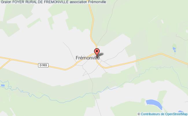 plan association Foyer Rural De Fremonville Frémonville