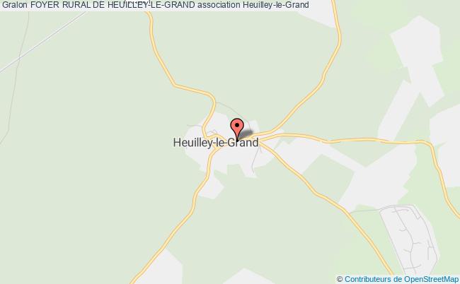 plan association Foyer Rural De Heuilley-le-grand Heuilley-le-Grand