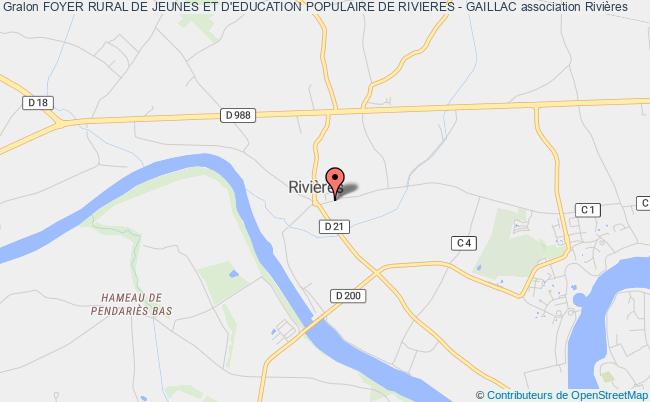 FOYER RURAL DE JEUNES ET D'EDUCATION POPULAIRE DE RIVIERES - GAILLAC