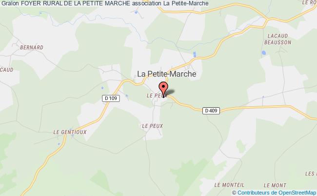 plan association Foyer Rural De La Petite Marche La Petite-Marche