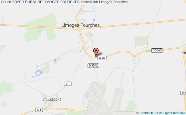 plan association Foyer Rural De Limoges Fourches Limoges-Fourches