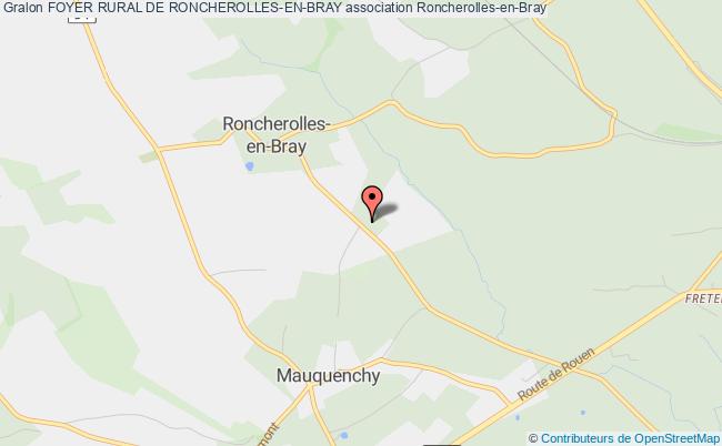 plan association Foyer Rural De Roncherolles-en-bray Roncherolles-en-Bray