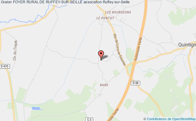 plan association Foyer Rural De Ruffey-sur-seille Ruffey-sur-Seille