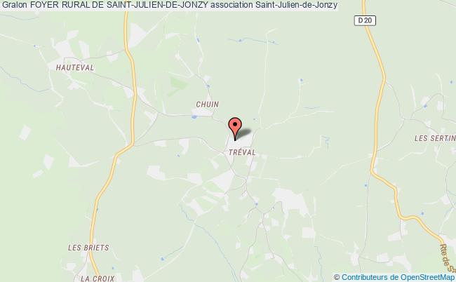 plan association Foyer Rural De Saint-julien-de-jonzy Saint-Julien-de-Jonzy