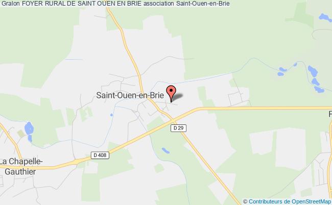 plan association Foyer Rural De Saint Ouen En Brie Saint-Ouen-en-Brie