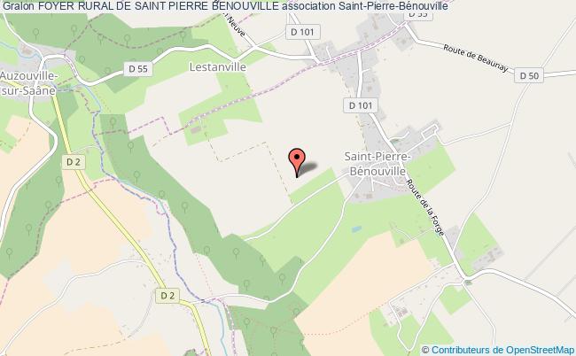 plan association Foyer Rural De Saint Pierre Benouville Saint-Pierre-Bénouville