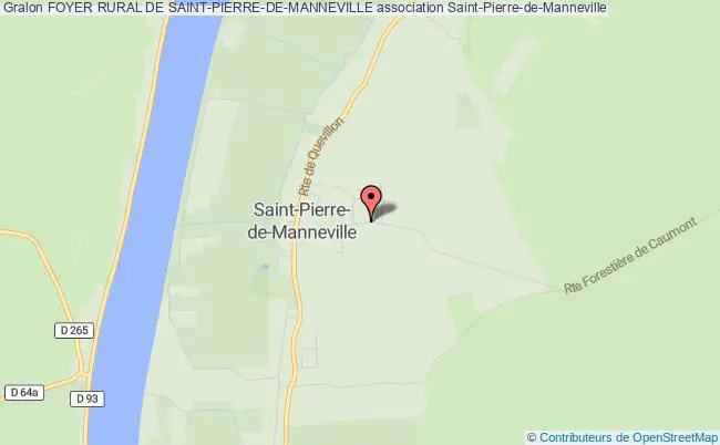 plan association Foyer Rural De Saint-pierre-de-manneville Saint-Pierre-de-Manneville