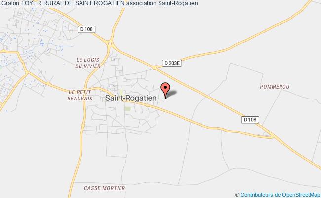 plan association Foyer Rural De Saint Rogatien Saint-Rogatien